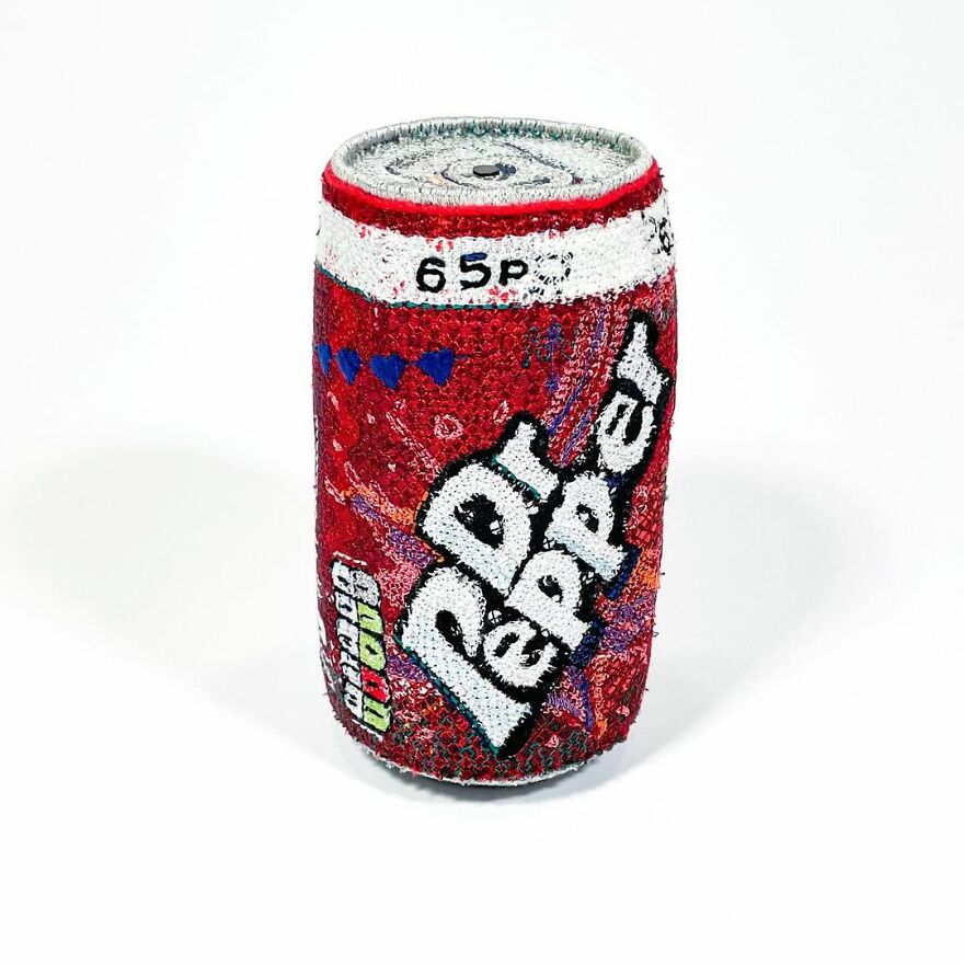 This Artist Crafts Embroidered Felt Sculptures Of Various Products, And Their Looks Might Deceive You (54 Pics) This Artist Crafts Embroidered Felt Sculptures Of Various Products, And Their Looks Might Deceive You (54 Pics)