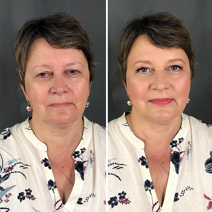 35 Women Before And After Their Makeup Transformations By Maria Kalashnikova