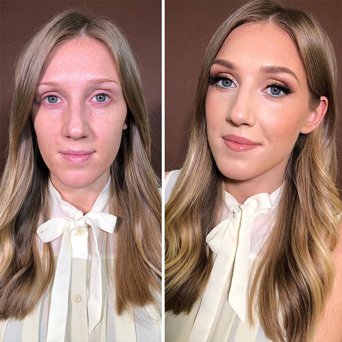 35 Women Before And After Their Makeup Transformations By Maria Kalashnikova