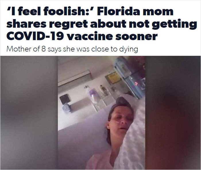 29 Times Anti-Vaxxers Made Headlines For Regretting Not Getting The Vaccine While They Still Could 29 Times Anti-Vaxxers Made Headlines For Regretting Not Getting The Vaccine While They Still Could