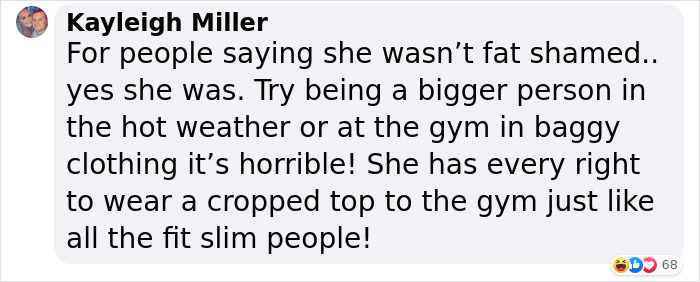 Woman Violates A Gym’s Dress Code By Wearing A Sports Bra, Gets Fat-Shamed By The Staff And Kicked Out Woman Violates A Gym’s Dress Code By Wearing A Sports Bra, Gets Fat-Shamed By The Staff And Kicked Out