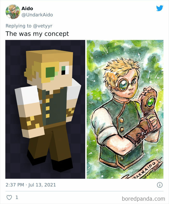 Artists Share What Sketches They Got From Their Clients Vs. What They Delivered And People Love Seeing The Comparison