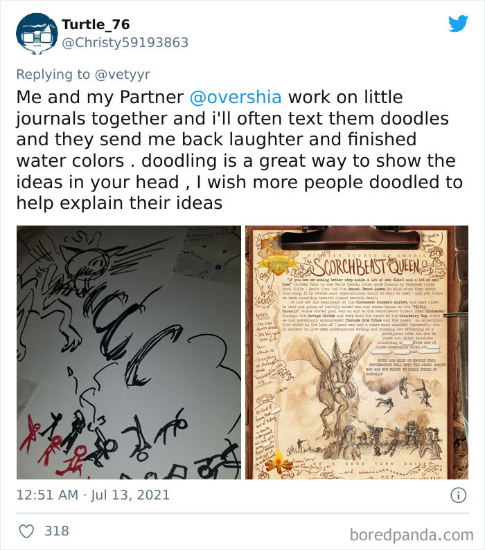 Artists Share What Sketches They Got From Their Clients Vs. What They Delivered And People Love Seeing The Comparison Artists Share What Sketches They Got From Their Clients Vs. What They Delivered And People Love Seeing The Comparison