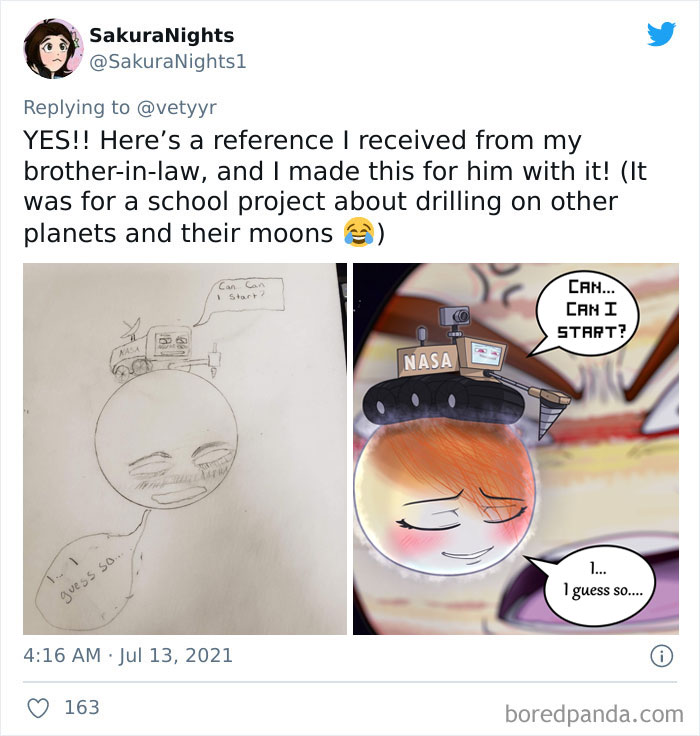 Artists Share What Sketches They Got From Their Clients Vs. What They Delivered And People Love Seeing The Comparison
