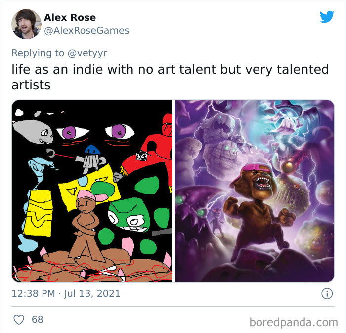 Artists Share What Sketches They Got From Their Clients Vs. What They Delivered And People Love Seeing The Comparison