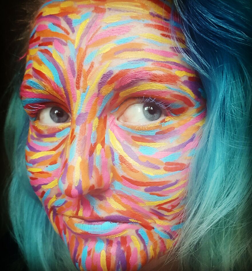 I Use My Face As A Canvas (40 Pics) I Use My Face As A Canvas (40 Pics)