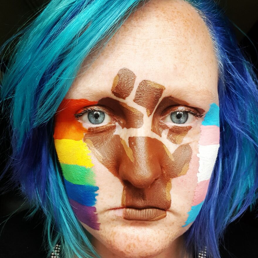 I Use My Face As A Canvas (40 Pics) I Use My Face As A Canvas (40 Pics)