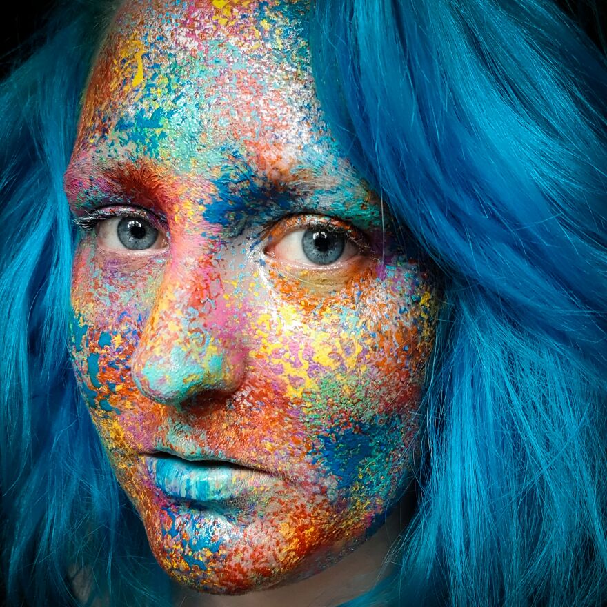 I Use My Face As A Canvas (40 Pics) I Use My Face As A Canvas (40 Pics)