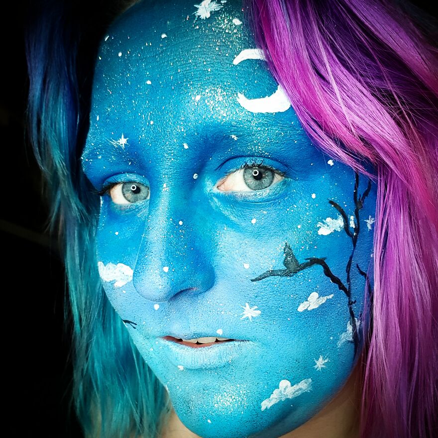 I Use My Face As A Canvas (40 Pics) I Use My Face As A Canvas (40 Pics)