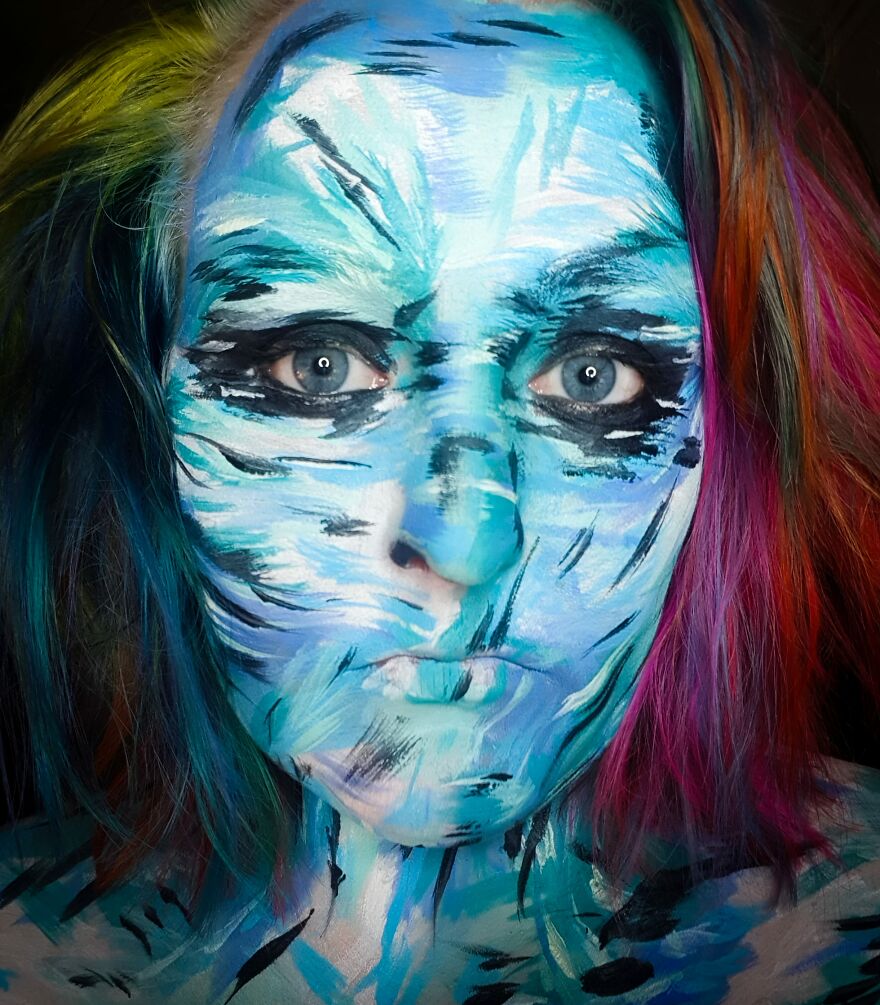 I Use My Face As A Canvas (40 Pics) I Use My Face As A Canvas (40 Pics)