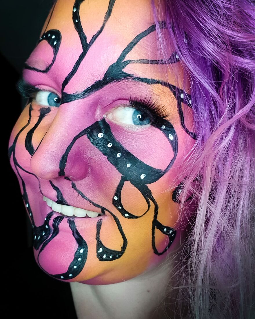 I Use My Face As A Canvas (40 Pics) I Use My Face As A Canvas (40 Pics)