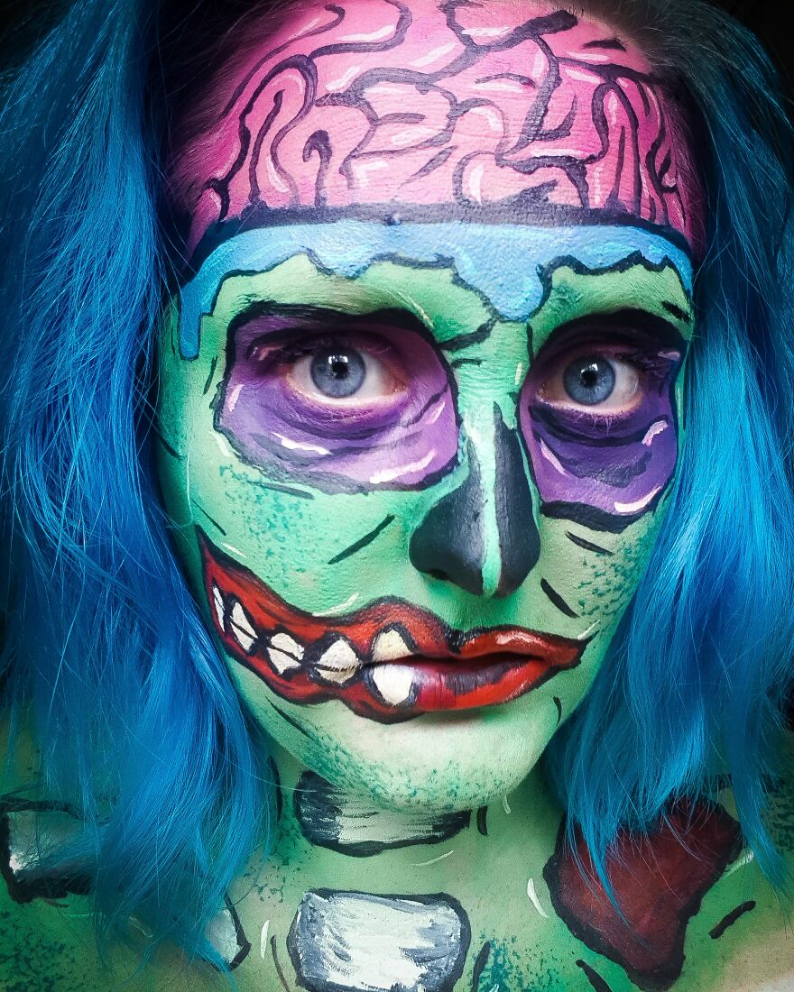 I Use My Face As A Canvas (40 Pics) I Use My Face As A Canvas (40 Pics)