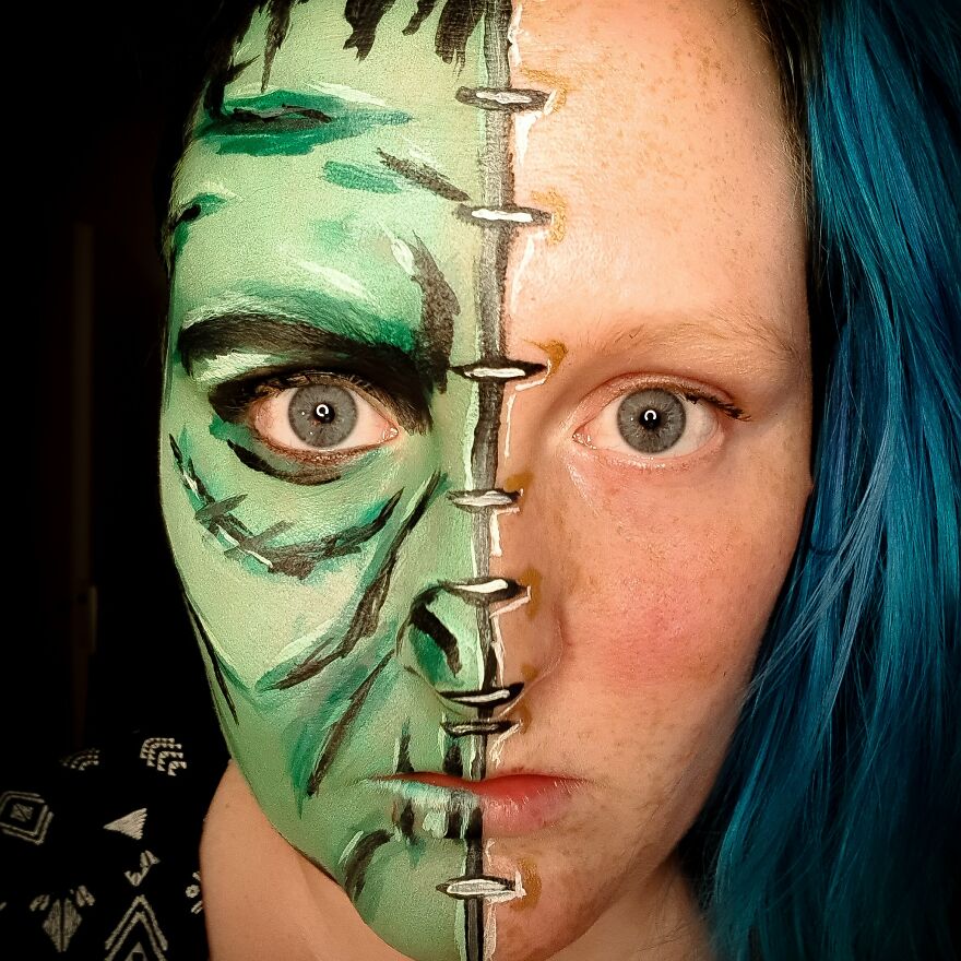 I Use My Face As A Canvas (40 Pics) I Use My Face As A Canvas (40 Pics)