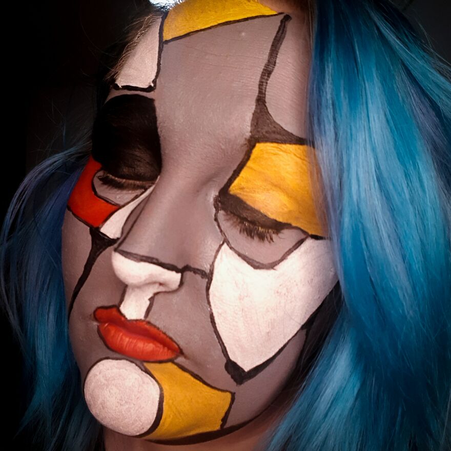 I Use My Face As A Canvas (40 Pics) I Use My Face As A Canvas (40 Pics)