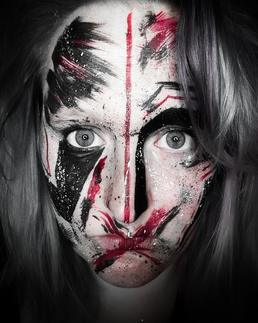 I Use My Face As A Canvas (40 Pics) I Use My Face As A Canvas (40 Pics)