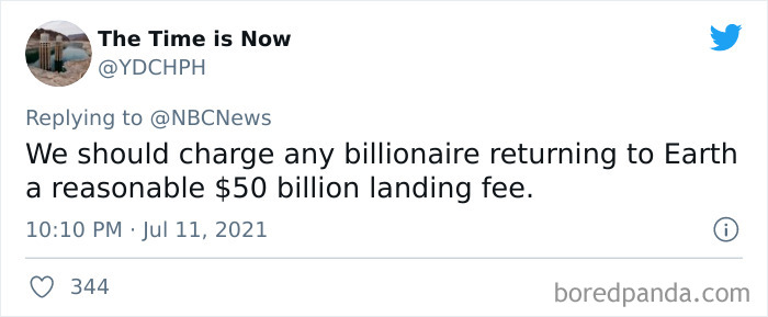 ‘They Could End World Hunger But Instead They Race For Space’: 30 Of The Most Honest Reactions To The Billionaire Space Race ‘They Could End World Hunger But Instead They Race For Space’: 30 Of The Most Honest Reactions To The Billionaire Space Race