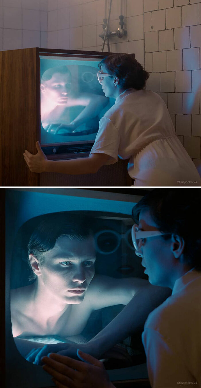 Photographer Uses An Analog Camera To Capture Eerie And Surreal Photos Of People (30 Pics)