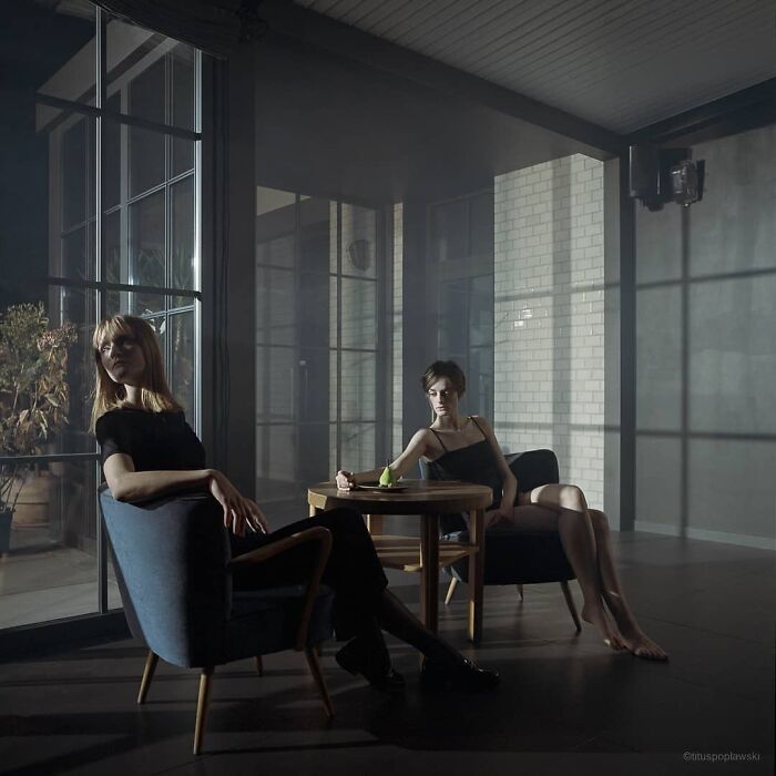 Photographer Uses An Analog Camera To Capture Eerie And Surreal Photos Of People (30 Pics)