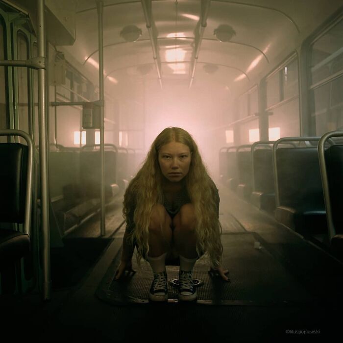 Photographer Uses An Analog Camera To Capture Eerie And Surreal Photos Of People (30 Pics)