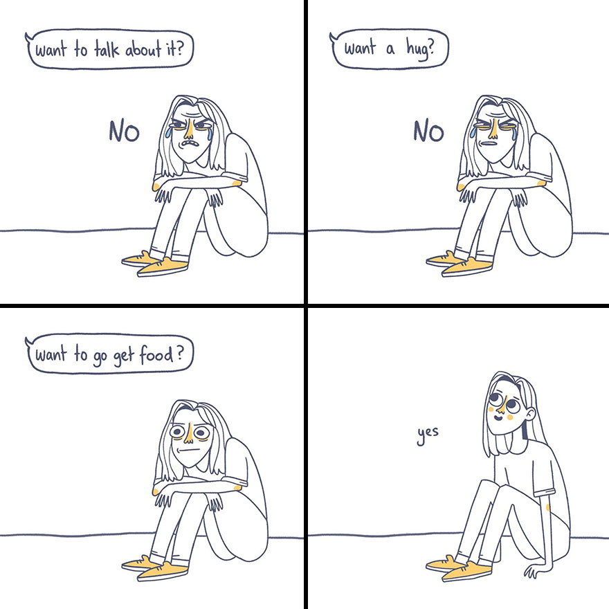 40 Relatable And Funny Comics This Artist Creates About Her Life, Mental Issues And Other Situations 40 Relatable And Funny Comics This Artist Creates About Her Life, Mental Issues And Other Situations