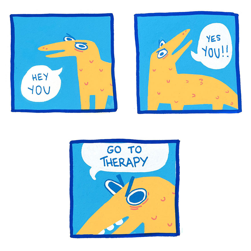 40 Relatable And Funny Comics This Artist Creates About Her Life, Mental Issues And Other Situations 40 Relatable And Funny Comics This Artist Creates About Her Life, Mental Issues And Other Situations