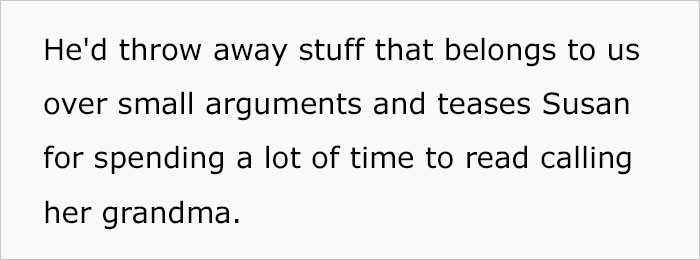 Step-Son Destroys Step-Sister’s Book Collection, Expects No Punishment, But This Dad’s Having None Of His Shenanigans