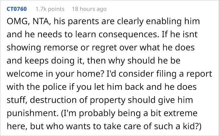 Step-Son Destroys Step-Sister’s Book Collection, Expects No Punishment, But This Dad’s Having None Of His Shenanigans