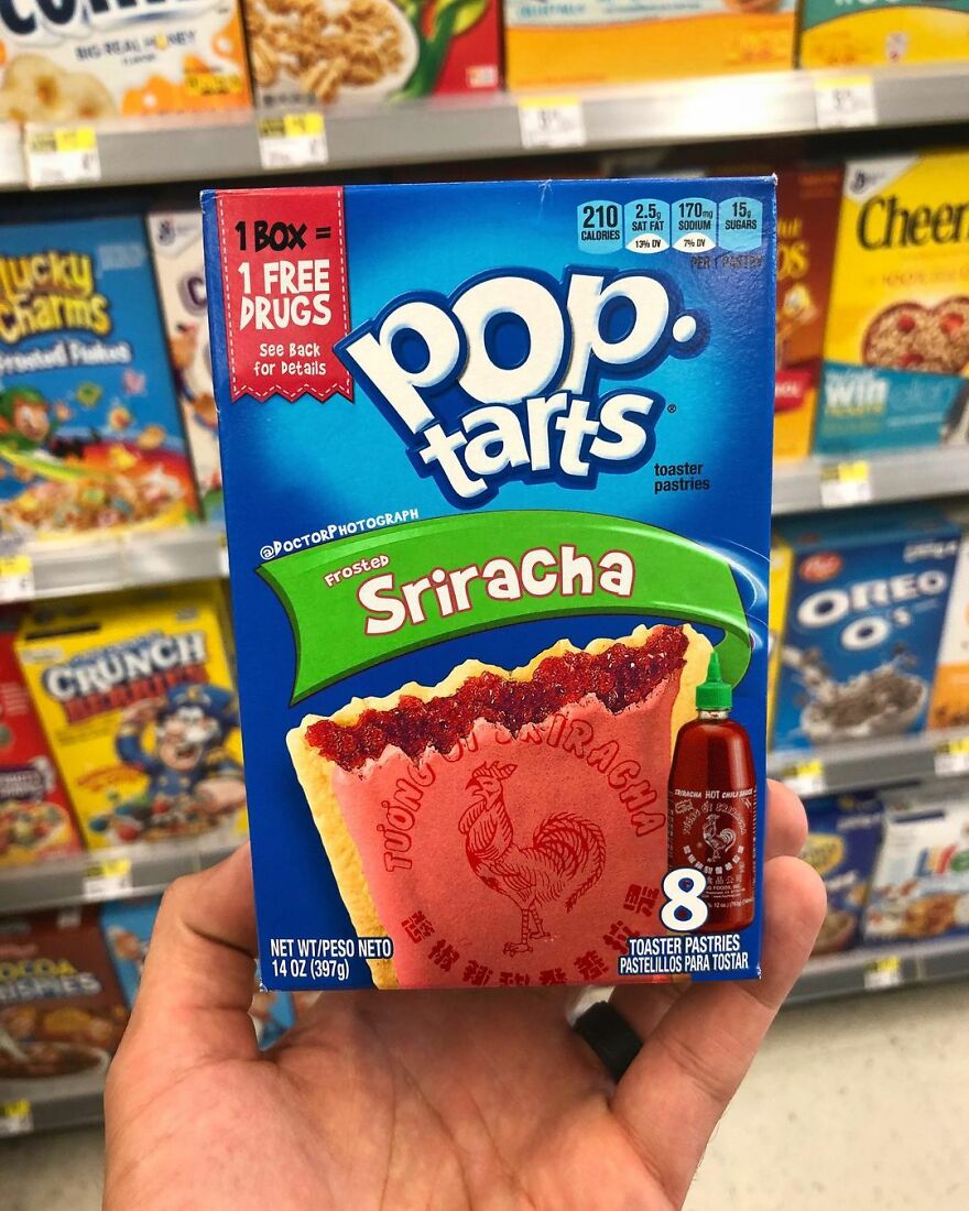 40 Satirical Packages Of Common Grocery Items By Doctor Photograph 40 Satirical Packages Of Common Grocery Items By Doctor Photograph