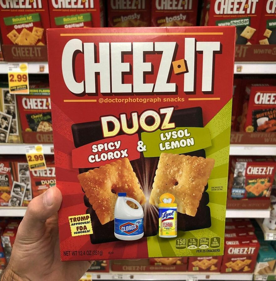 40 Satirical Packages Of Common Grocery Items By Doctor Photograph 40 Satirical Packages Of Common Grocery Items By Doctor Photograph