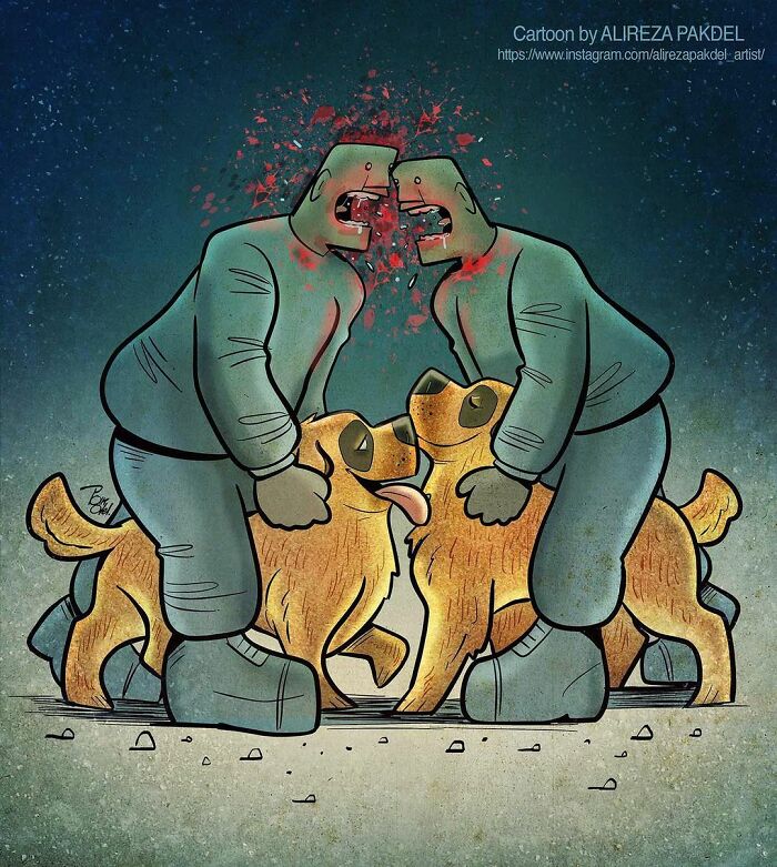 Artist Takes A Critical Look At Modern Society And Calls Attention To Problems In Today’s World With His Thought-Provoking Illustrations (30 New Pics) Artist Takes A Critical Look At Modern Society And Calls Attention To Problems In Today’s World With His Thought-Provoking Illustrations (30 New Pics)