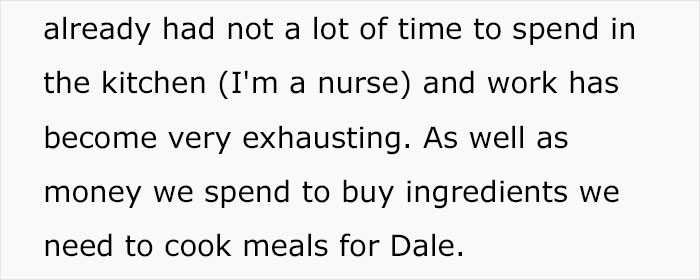 Woman Asks People Online If She’s Wrong For Telling Her Husband She Won’t Cook For His Grieving Friend Again Woman Asks People Online If She’s Wrong For Telling Her Husband She Won’t Cook For His Grieving Friend Again