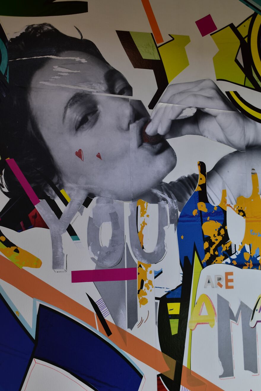 I Make Textile Portrait Pieces With Recycled Materials (18 Pics)