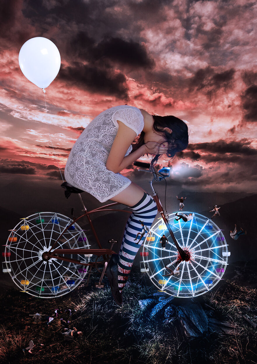 I Created 40 Surreal Art Pieces Trying To Better My Life