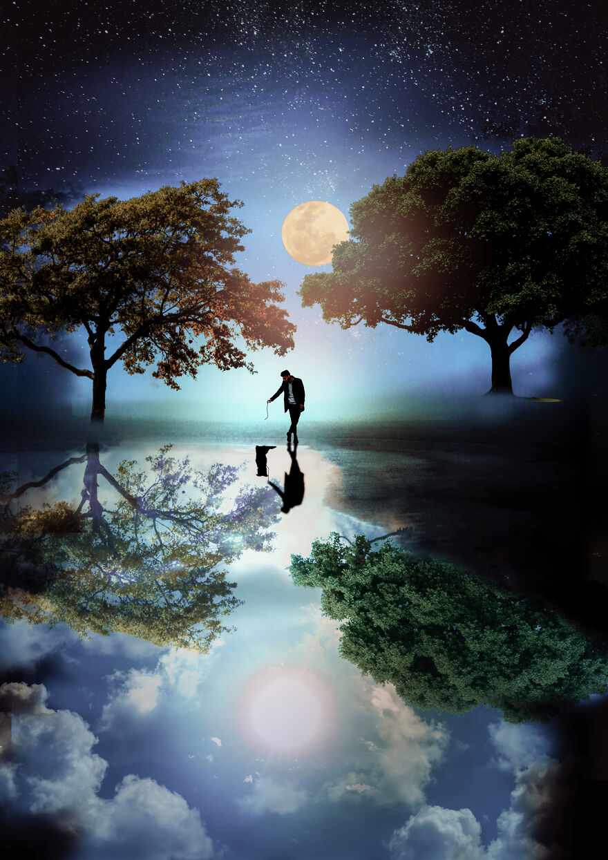 I Created 40 Surreal Art Pieces Trying To Better My Life