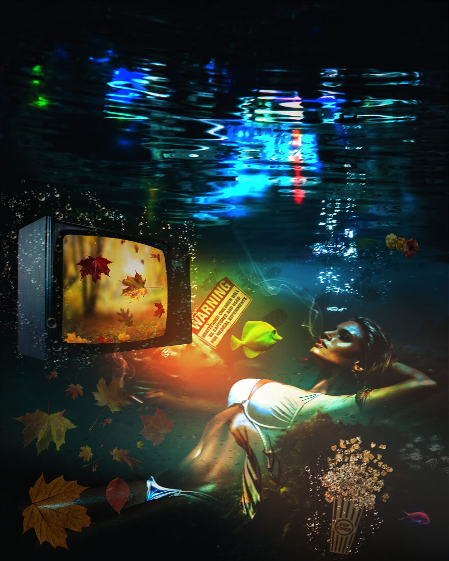 I Created 40 Surreal Art Pieces Trying To Better My Life