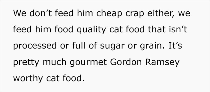 Vegan Stepdaughter Makes A Scene After Parents Refuse To Change Their Cat’s Diet To Vegan Vegan Stepdaughter Makes A Scene After Parents Refuse To Change Their Cat’s Diet To Vegan