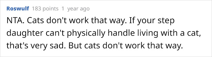 Vegan Stepdaughter Makes A Scene After Parents Refuse To Change Their Cat’s Diet To Vegan Vegan Stepdaughter Makes A Scene After Parents Refuse To Change Their Cat’s Diet To Vegan