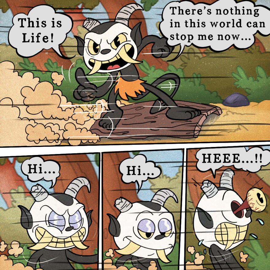 The First Two Episodes Of My Comic Called “The Ball”