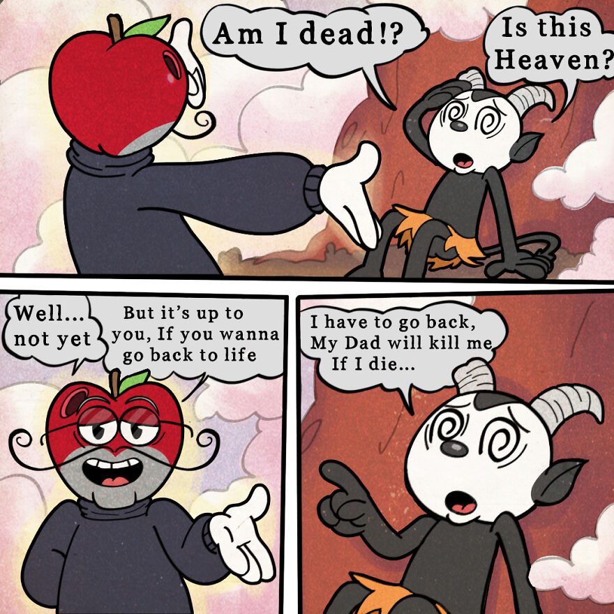 The First Two Episodes Of My Comic Called “The Ball”