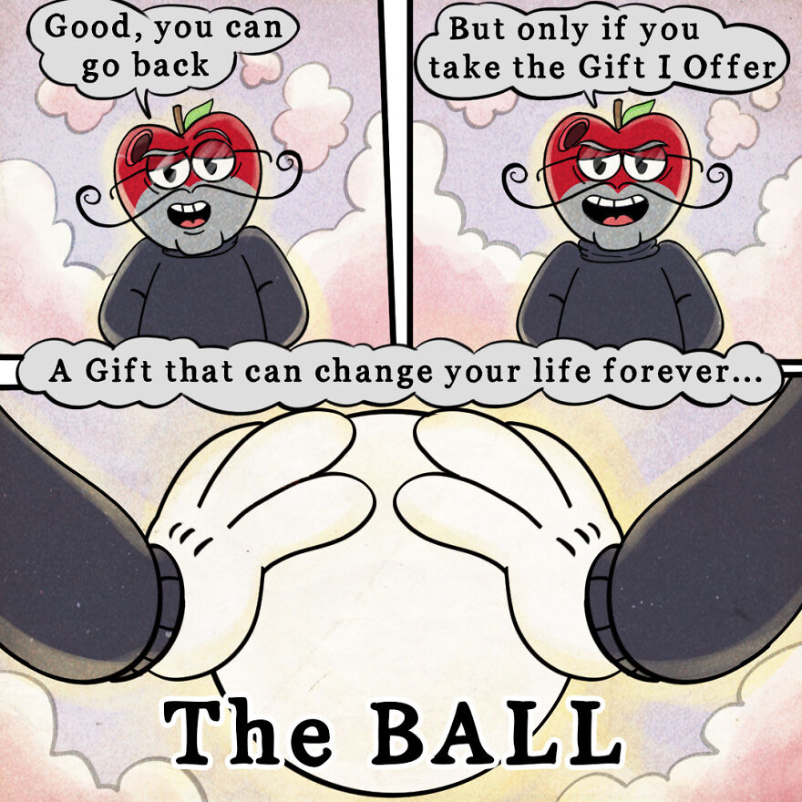 The First Two Episodes Of My Comic Called “The Ball”
