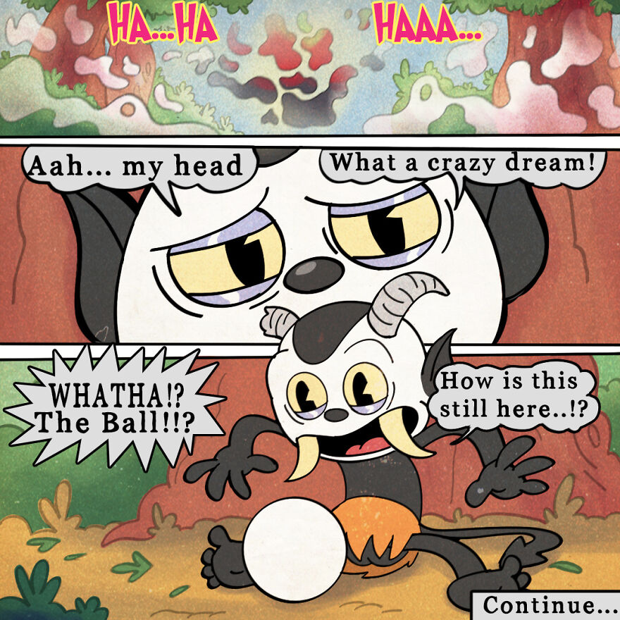 The First Two Episodes Of My Comic Called “The Ball”