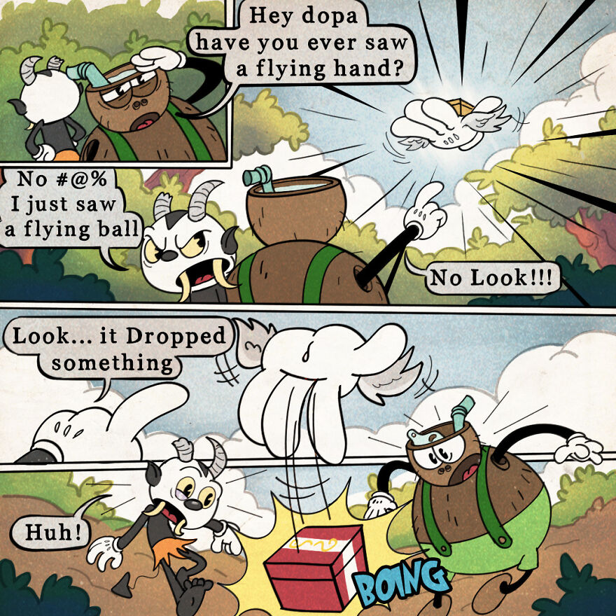 The First Two Episodes Of My Comic Called “The Ball”