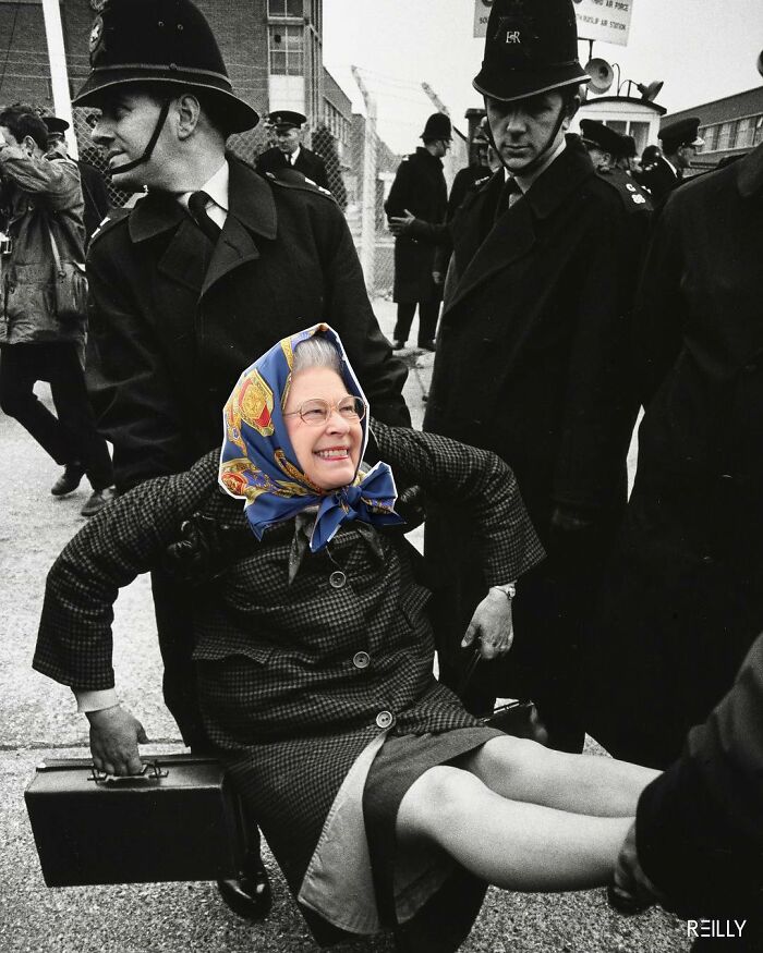 78 Silly And Humorous Edits This Artist Created Of Queen Elizabeth 78 Silly And Humorous Edits This Artist Created Of Queen Elizabeth