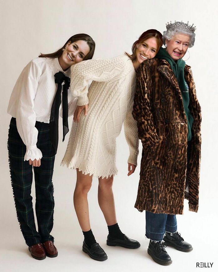 78 Silly And Humorous Edits This Artist Created Of Queen Elizabeth 78 Silly And Humorous Edits This Artist Created Of Queen Elizabeth