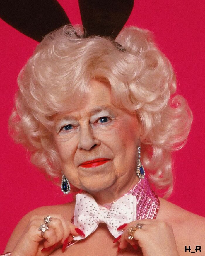 78 Silly And Humorous Edits This Artist Created Of Queen Elizabeth 78 Silly And Humorous Edits This Artist Created Of Queen Elizabeth