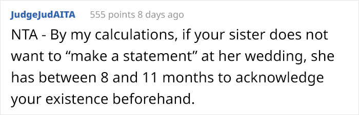 Catholic Woman Doesn’t Want Her Sister To Bring Her Girlfriend To Her Wedding, Starts A Family Conflict Catholic Woman Doesn’t Want Her Sister To Bring Her Girlfriend To Her Wedding, Starts A Family Conflict