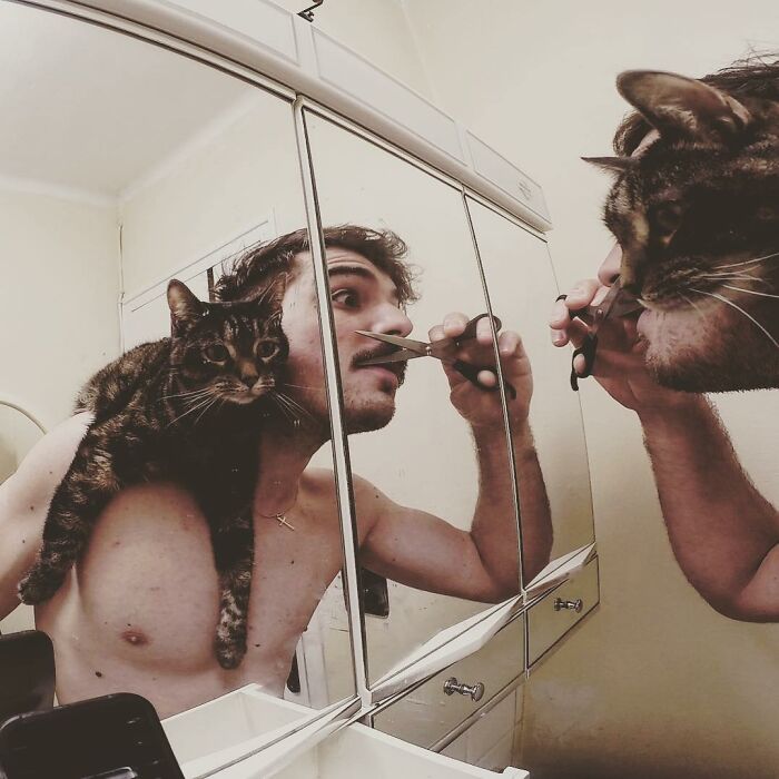 Owner Brings His Cat Everywhere And They Go On All Kinds Of Crazy Adventures Together (30 Pics)