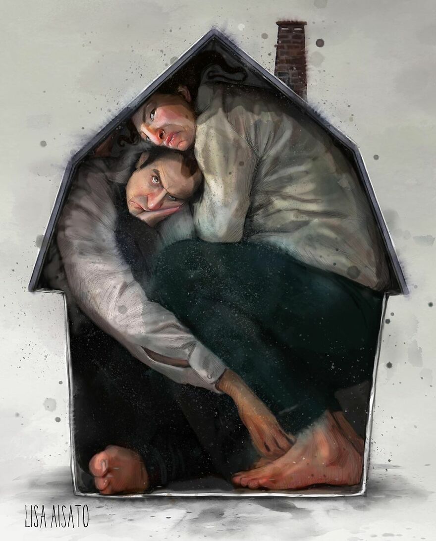 70 Surreal And Meaningful Illustrations By Lisa Aisato