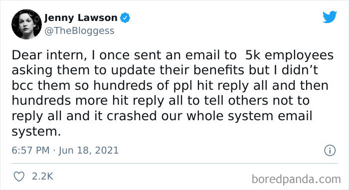 People Share Their Biggest Work Fails In An Attempt To Console An HBO Intern Who Made A Mistake