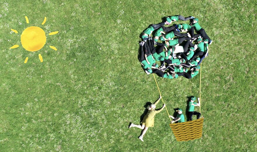 We Captured Drone Photos Of Kids Saying Goodbye To The School Year We Captured Drone Photos Of Kids Saying Goodbye To The School Year